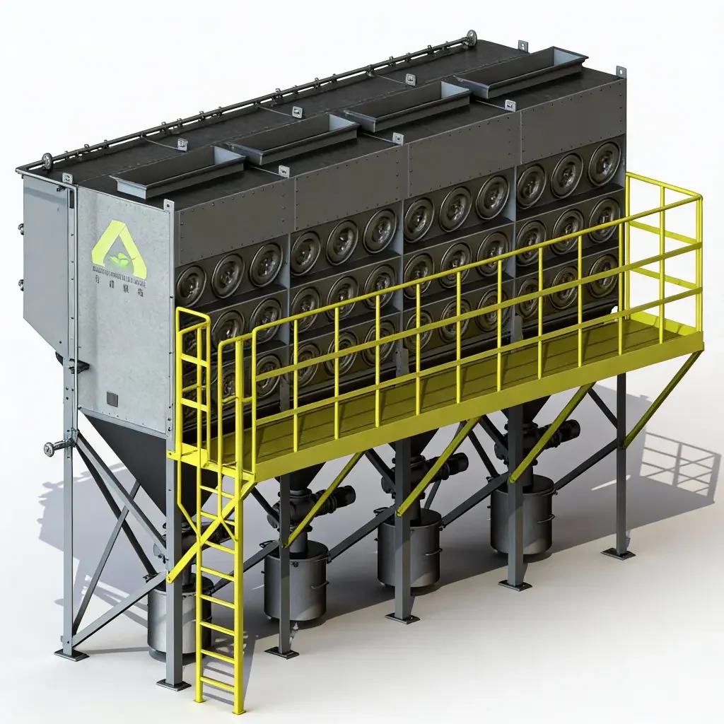 AIER cartridge dust collector for industrial dust collection