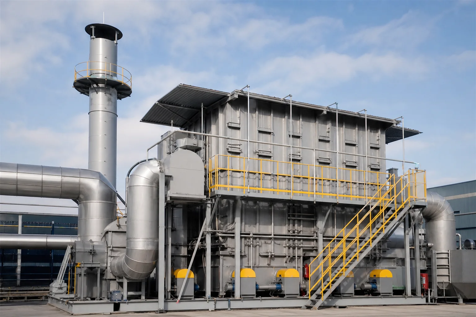 AIER regenerative thermal oxidizer VOC destruction process