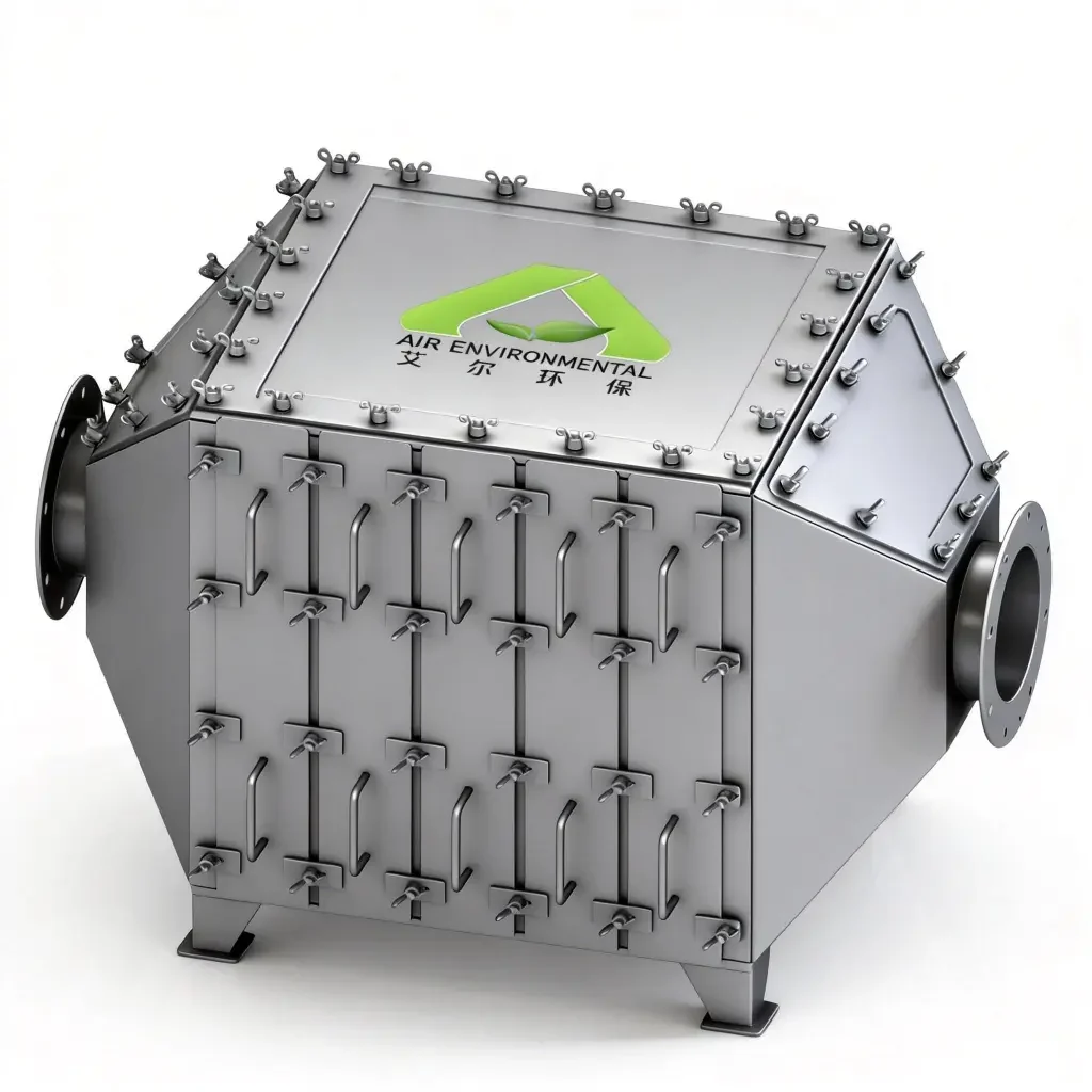 AIER activated carbon adsorption system for VOC and odor control
