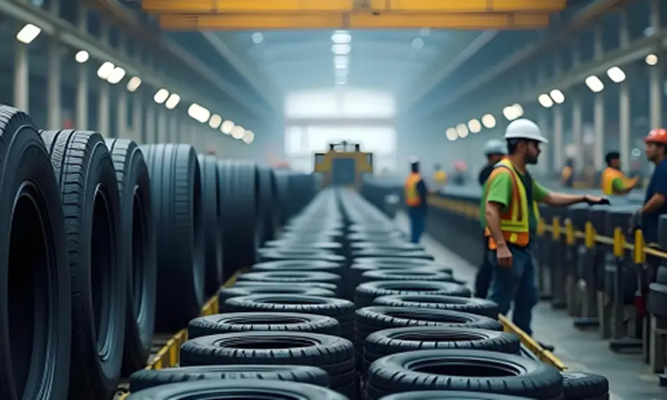 Tire manufacturing rubber fume and VOC treatment solution