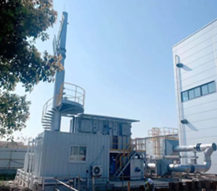 Bag Dust Collector System, Chemical Processing Plant