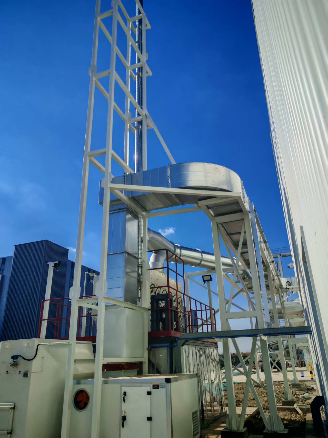 Multi-unit Dust Collection System, Large Manufacturing Complex