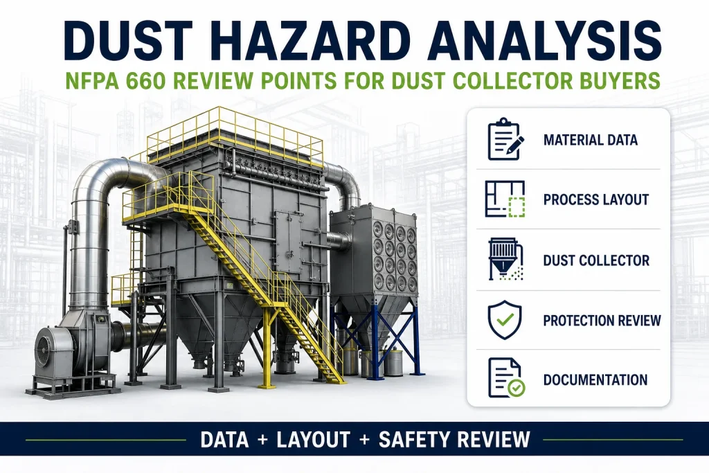 Dust Hazard Analysis and NFPA 660 Review Points for Dust Collector Buyers