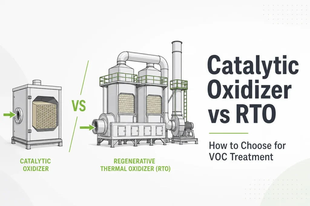 Catalytic Oxidizer vs RTO for VOC Treatment