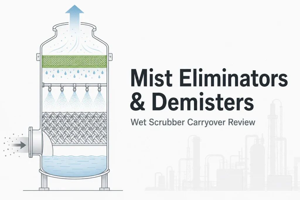 Mist Eliminators and Demisters in Wet Scrubber Systems