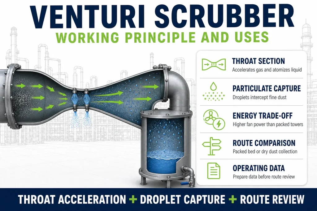 Venturi Scrubber Working Principle and When to Use It
